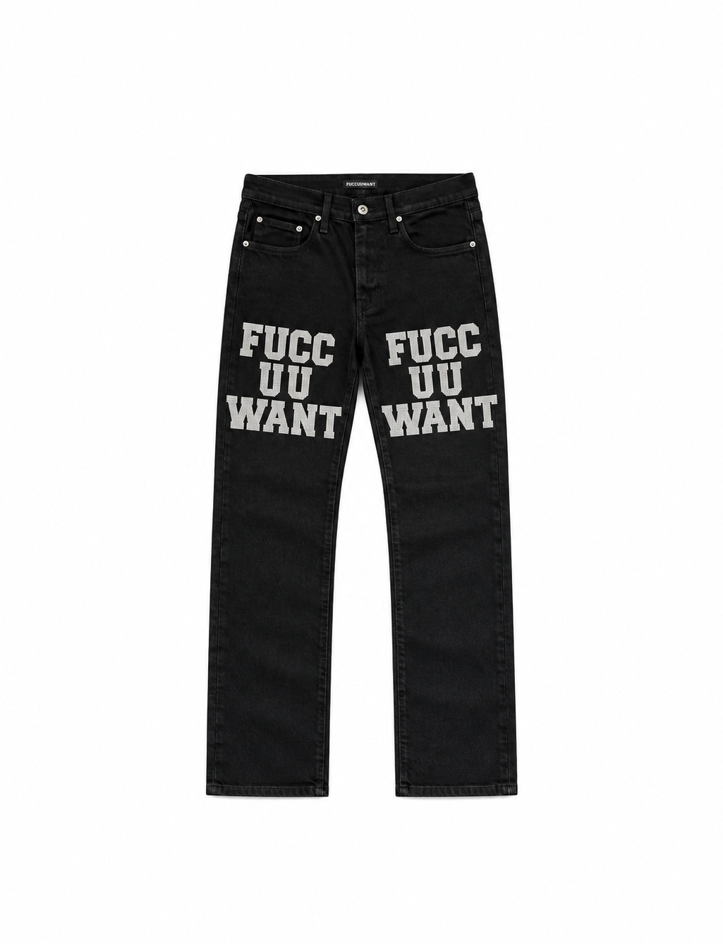 OG BUSTDOWN JEAN JET BLACK