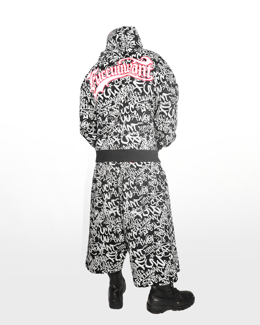 BLACK SWEATSUIT SET