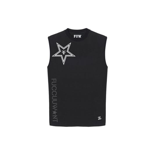 BLACK ROCKSTAR TANK