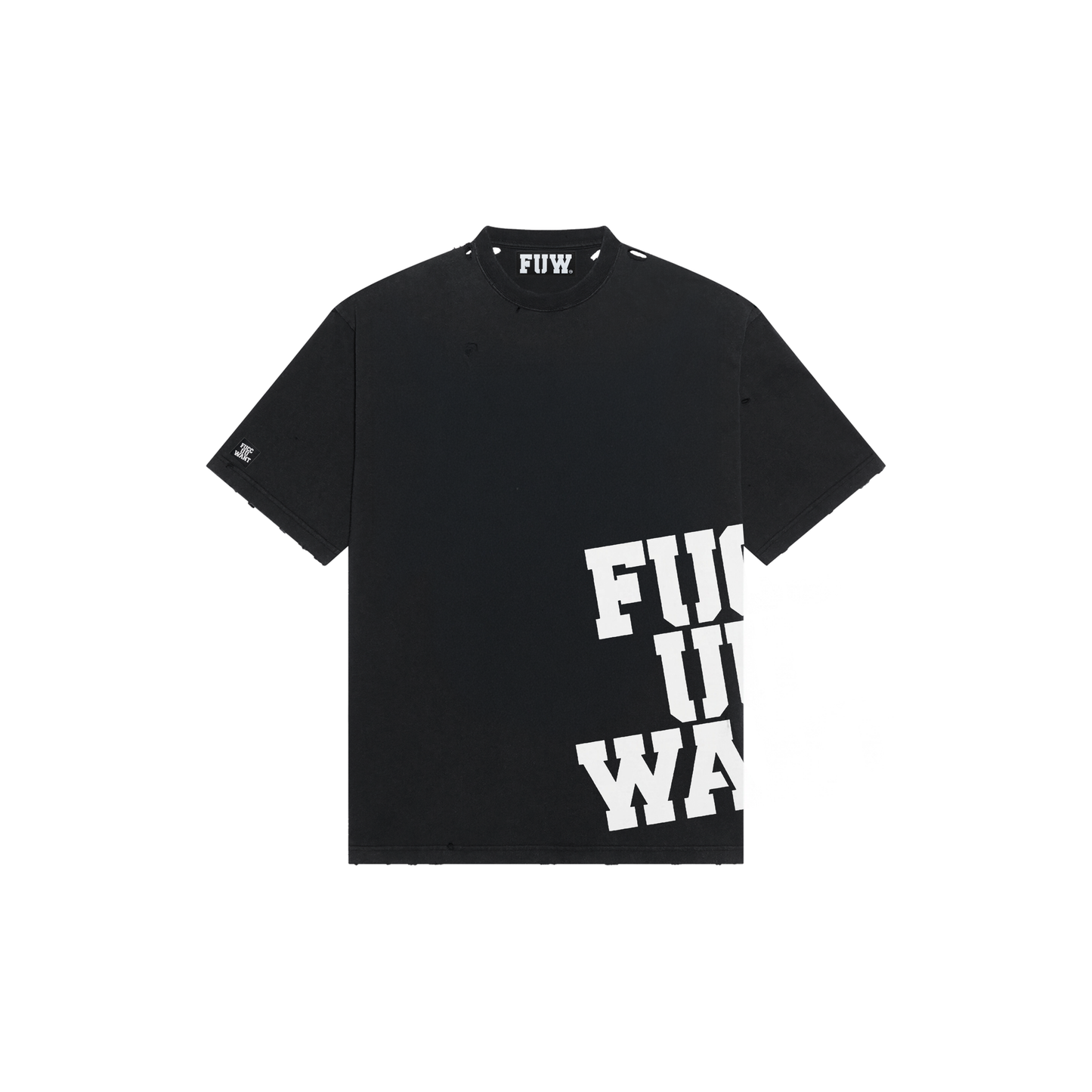 BLACK SIDE TEE