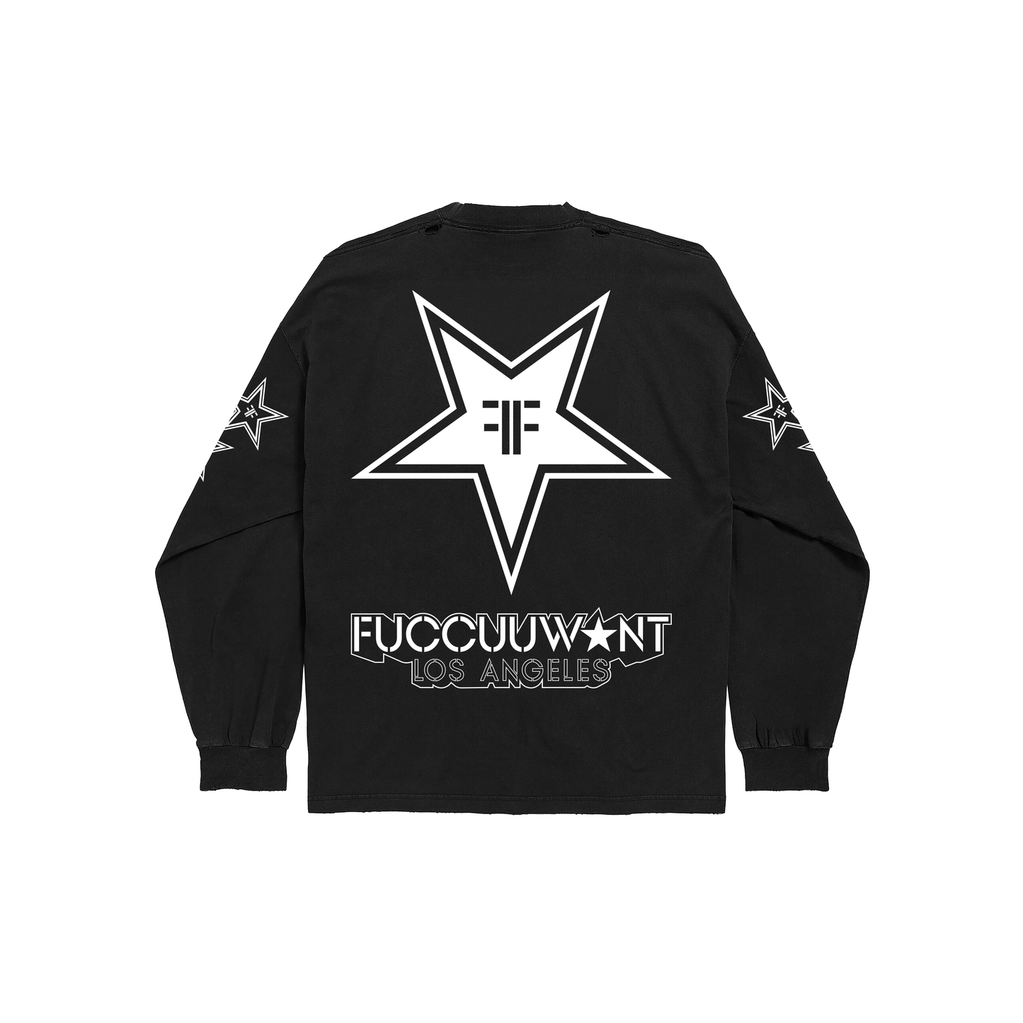 BLACK ROCKSTAR LONGSLEEVE