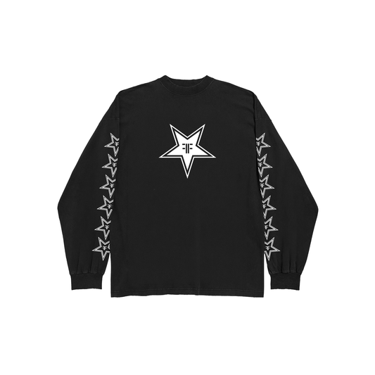 BLACK ROCKSTAR LONGSLEEVE