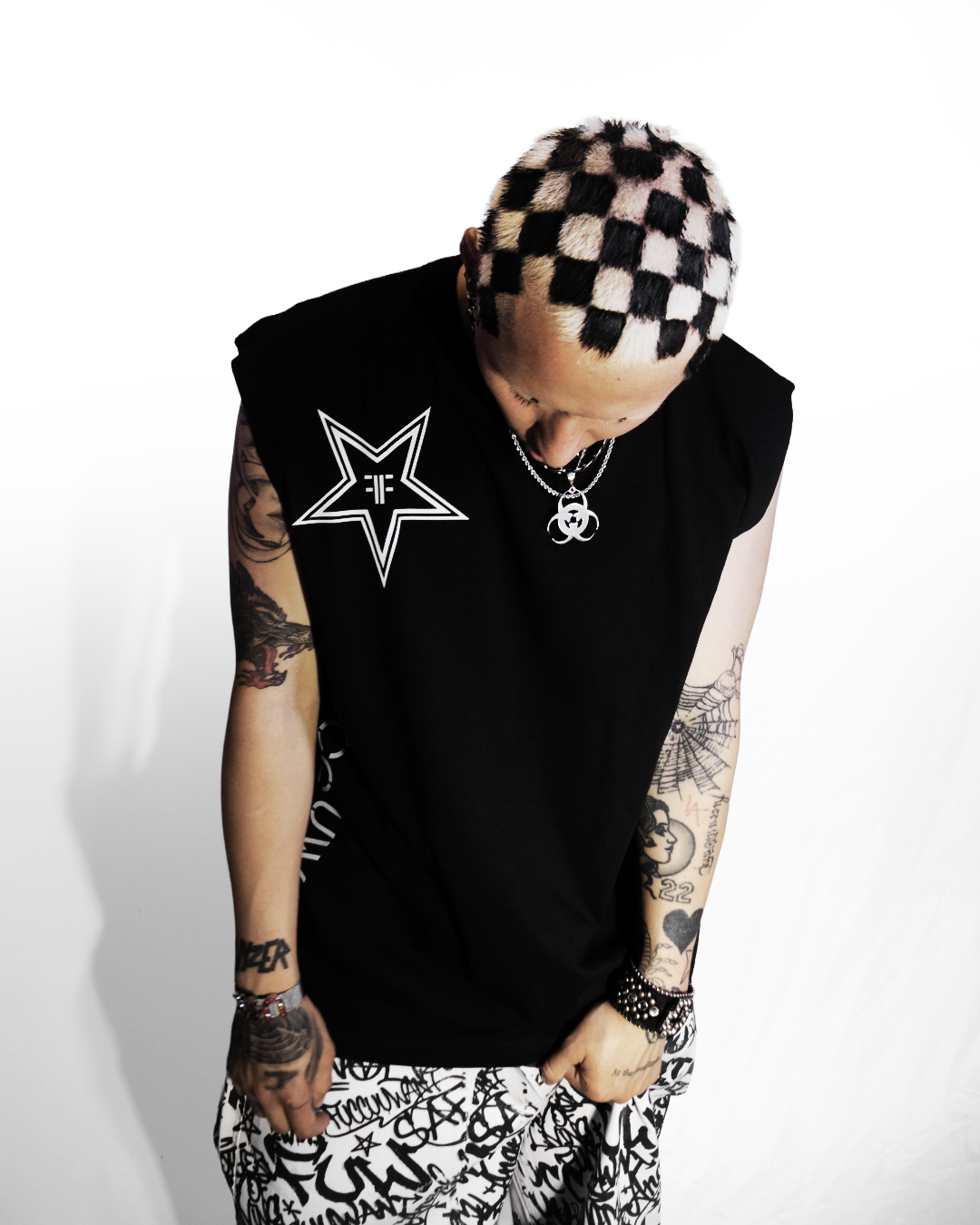 BLACK ROCKSTAR TANK